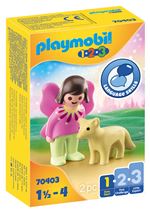 Playmobil 1.2.3 70403 Amie fée avec le renard