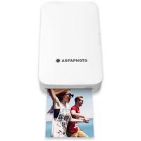AGFAPHOTO Realipix Moments AMO46 - Imprimante Photo Smartphone 10x15 cm, Bluetooth  pour Smartphone Apple et Android, 4Pass Sublimation Thermique - Blanche -  Agfa Photo