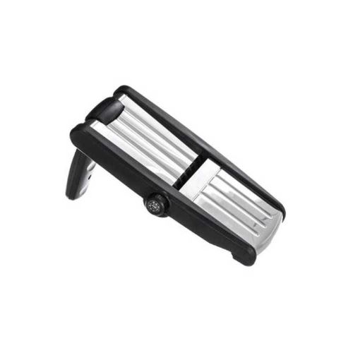 5Five Vert Mandoline Avec Poignée Ajustable "3 Lames" 24Cm Noir