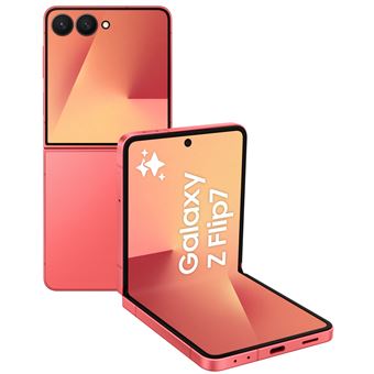 Samsung Galaxy Z Flip 7 AI 5G - Smartphone - 256GB - Coralred