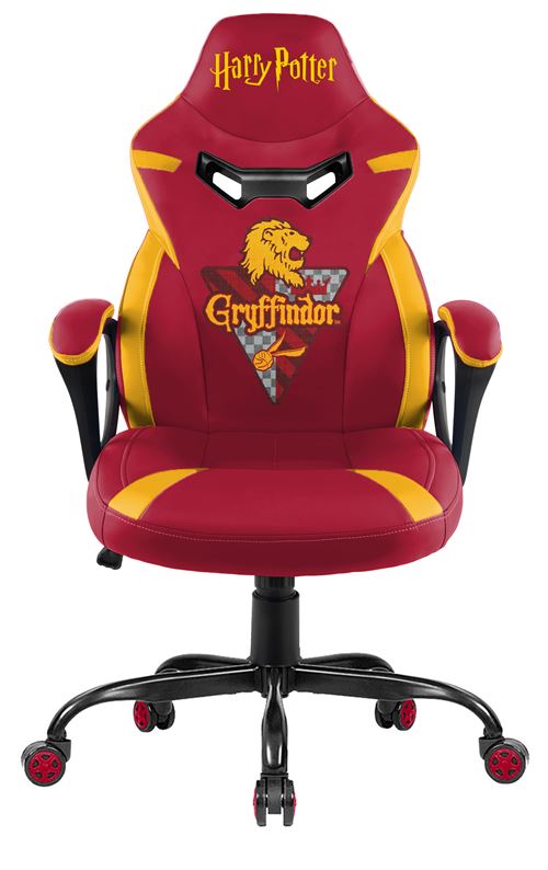 Siège gamer Subsonic Junior Harry Potter Rouge et jaune