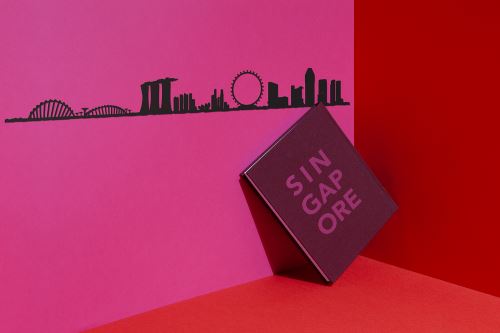 Accessoire de décoration The Line Singapore Noir