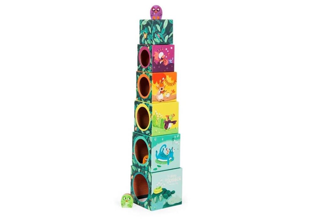 Cubes empilables Moulin Roty Dans la jungle - Cubes - Achat & prix | fnac