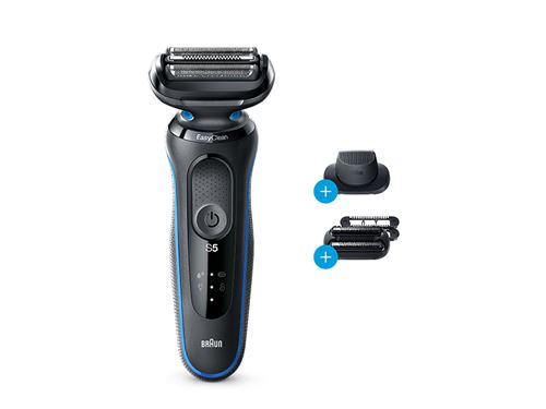Rasoir Series 5 51-B1200s Wet & Dry, 1 Accessoire, Bleu.