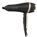 Coffret cadeau Sèche-cheveux Remington Salon Collection D6940GP 2100 W Noir et Doré