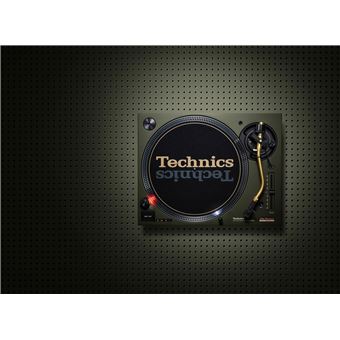 Platine vinyle Technics SL-1200M7 Edition limitée 50ème Anniversaire Vert