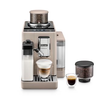 Expresso avec broyeur Delonghi Rivelia Latte FEB4455.BG 1450 W Beige Sable - 1
