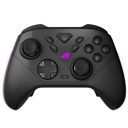 ASUS ROG Raikiri II Xbox - Manette de jeu sans fil Joysticks TMR, compatible Xbox/PC/Ally, 1000 Hz polling rate, gachettes double mode, 4 boutons arri