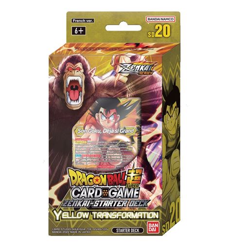 Acheter Carte à collectionner Bandai Dragon Ball Super JCC Starter Deck 20 État correct - 17,89 € Carte à collectionner Bandai Dragon Ball Super JCC Starter Deck 20 État correct - Bandai reconditionné disponible sur Fnac