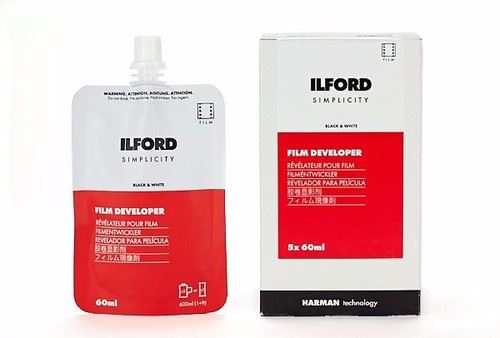 Box de 12 sachets de révelateurs Ilford pour développement de films N&B