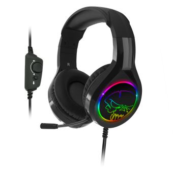 Casque PRO-H8 RGB Rainbow Spirit of Gamer Noir