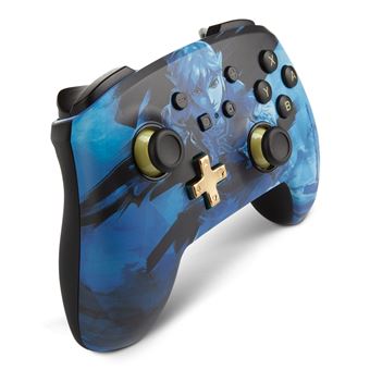 PowerA Enhanced Wireless Controller - The Legend of Zelda: Link Blue - manette de jeu - sans fil - Bluetooth - pour Nintendo Switch