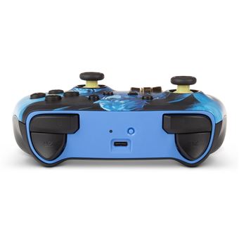 PowerA Enhanced Wireless Controller - The Legend of Zelda: Link Blue - manette de jeu - sans fil - Bluetooth - pour Nintendo Switch