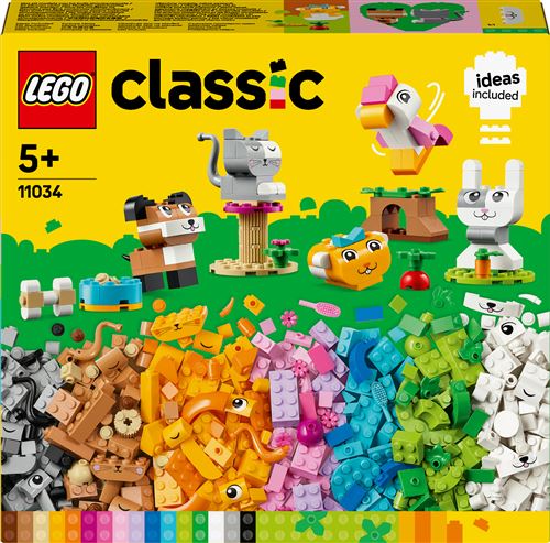 LEGO® Classic 11034 Les animaux de compagnie créatifs