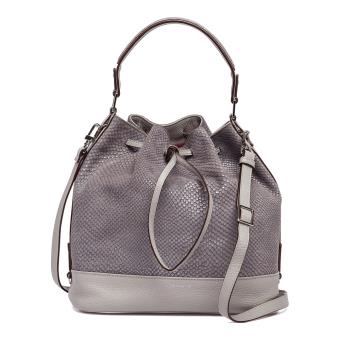 Sac Seau Le Tanneur Insolente Python Gris Sac porté épaule