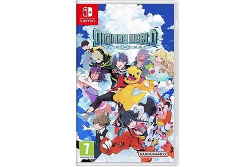 Pochette avant du jeu Digimon World: Next Order Nintendo Switch