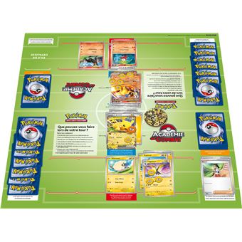Pokémon JCC Académie De Combat - Decks Pyrobut-V, Pikachu-V Et Évoli-V - Dès 6 Ans