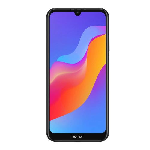 Pack Smartphone Honor 8A Double SIM 32 Go Noir + Coque transparente