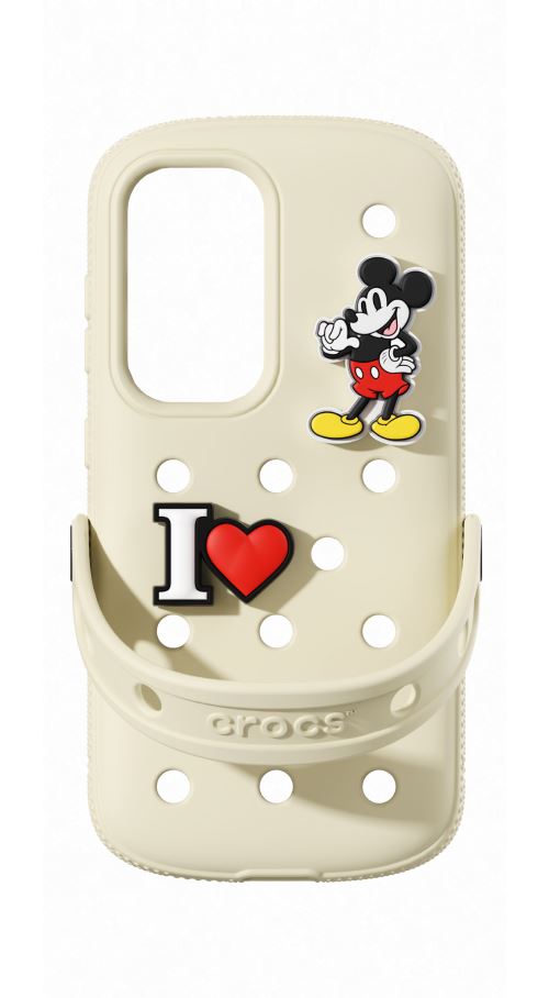 Coque Crocs beige pour Samsung Galaxy S25