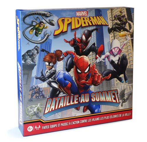 Jeu De Société Famille Et Enfants Cartamundi Spiderman Jeu De Plateau