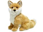 Animal en peluche Wwf renard roux 23 cm