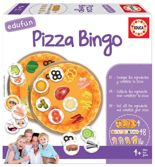 Pizza Bingo Educa