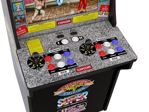 Promo Borne Arcade 1up Street Fighter II chez PicWicToys