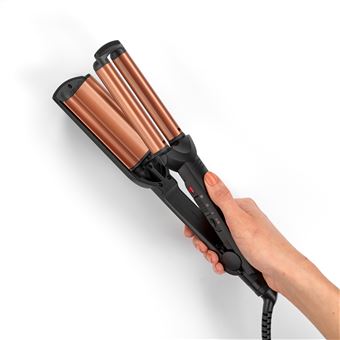 Fer à boucler BaByliss W2447E Noir et Rose