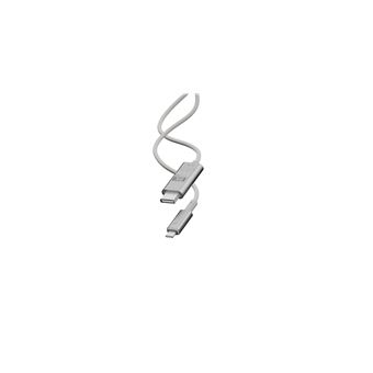 Câble USB-C Lnq vers Display Port 8K/60Hz 2 m Gris sidéral