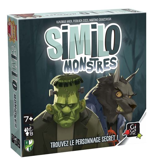 Boite de Jeu d’ambiance Gigamic Similo Monstres