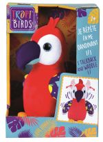 Personnage en peluche Jemini Perroquet Répète et se dandine 20 cm