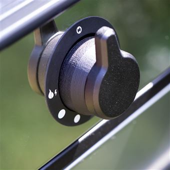 Plancha gaz Eno Enosign 65 Inox 570232010701 4800 W Argent et Noir