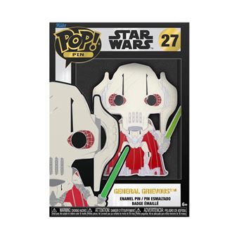 Figurine Funko Pin Star Wars General Grievous with Chase Modèle aléatoire