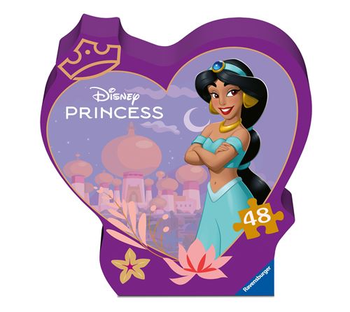 Puzzle 48 Pièces Ravensburger Jasmine Disney Boîte Forme