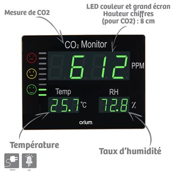 Mesureur de CO2 Orium Quaelis 12