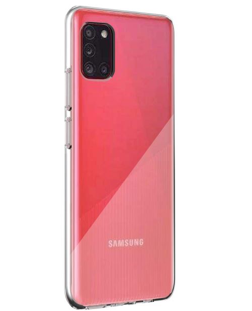 Coque Silisoft BigBen Connected A21s pour Samsung Transparent