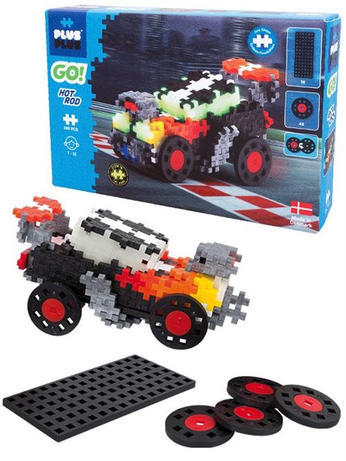 Kit découverte Plus Plus GO toupies 240 pièces - jeu de construction