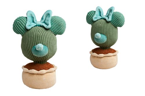 Peluche Disney Plante Minnie – Figurine Décorative 18 cm, Convient Dès la Naissance