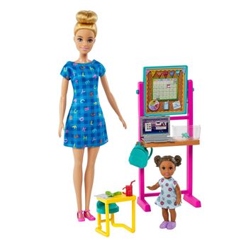 Poupée Barbie Coffret Barbie maîtresse d'école