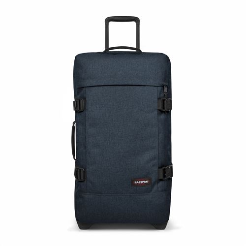 Sac de voyage Eastpak Tranverz Triple Denim Taille M 78 L Bleu marine