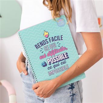 Cahier grand format Mr. Wonderful Rends facile