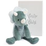 Doudou Histoire d'Ours Sweety Chou Dino Bleu