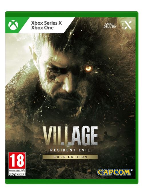 Pochette avant du jeu Resident Evil Village Gold Edition Xbox