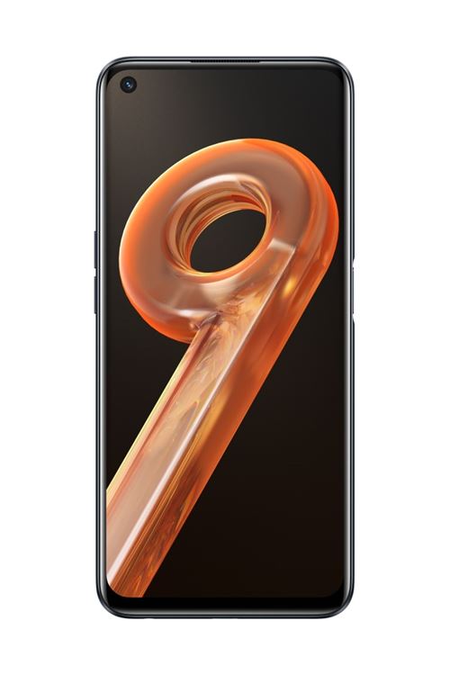 Realme 9i - 4G smartphone - dual-SIM - RAM 4 GB / intern geheugen 64 GB - microSD slot - 6.6 - 2412 x 1080 pixels (90 Hz) - 3x achtercamera's 50 MP, 2 MP, 2 MP - front camera 16 MP - prisma-zwart