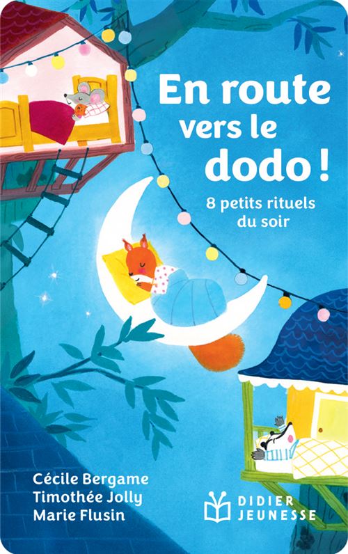 Carte pour conteuse à histoire Yoto En route vers le dodo, 8 petits rituels du soir - Yoto