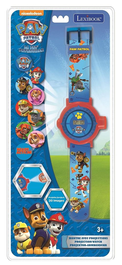 Montre projection Lexibook Pat Patrouille
