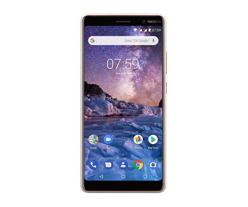 Smartphone Nokia 7 Plus Double Sim 64 Go Blanc