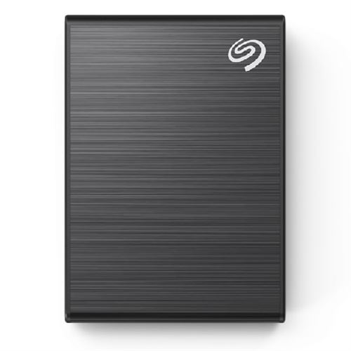 Seagate One Touch SSD STKG1000400 - SSD - 1 TB - extern (draagbaar) - USB 3.0 (USB-C aansluiting) - zwart - met Seagate Rescue Data Recovery