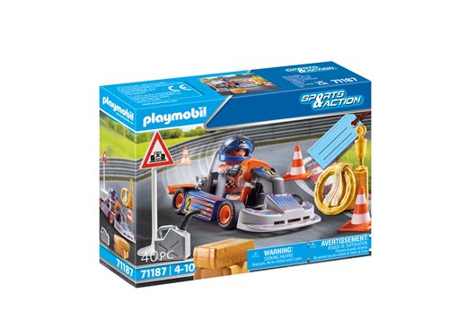 Playmobil Sports et action 71187 Pilote de kart