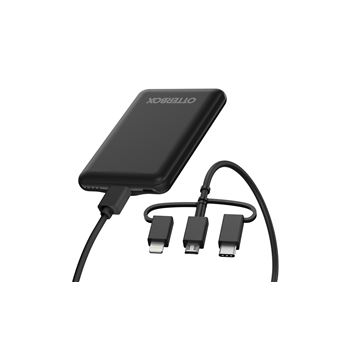 Chargeur Portable Externe Universel – Batterie De Secours Noir – Occasion